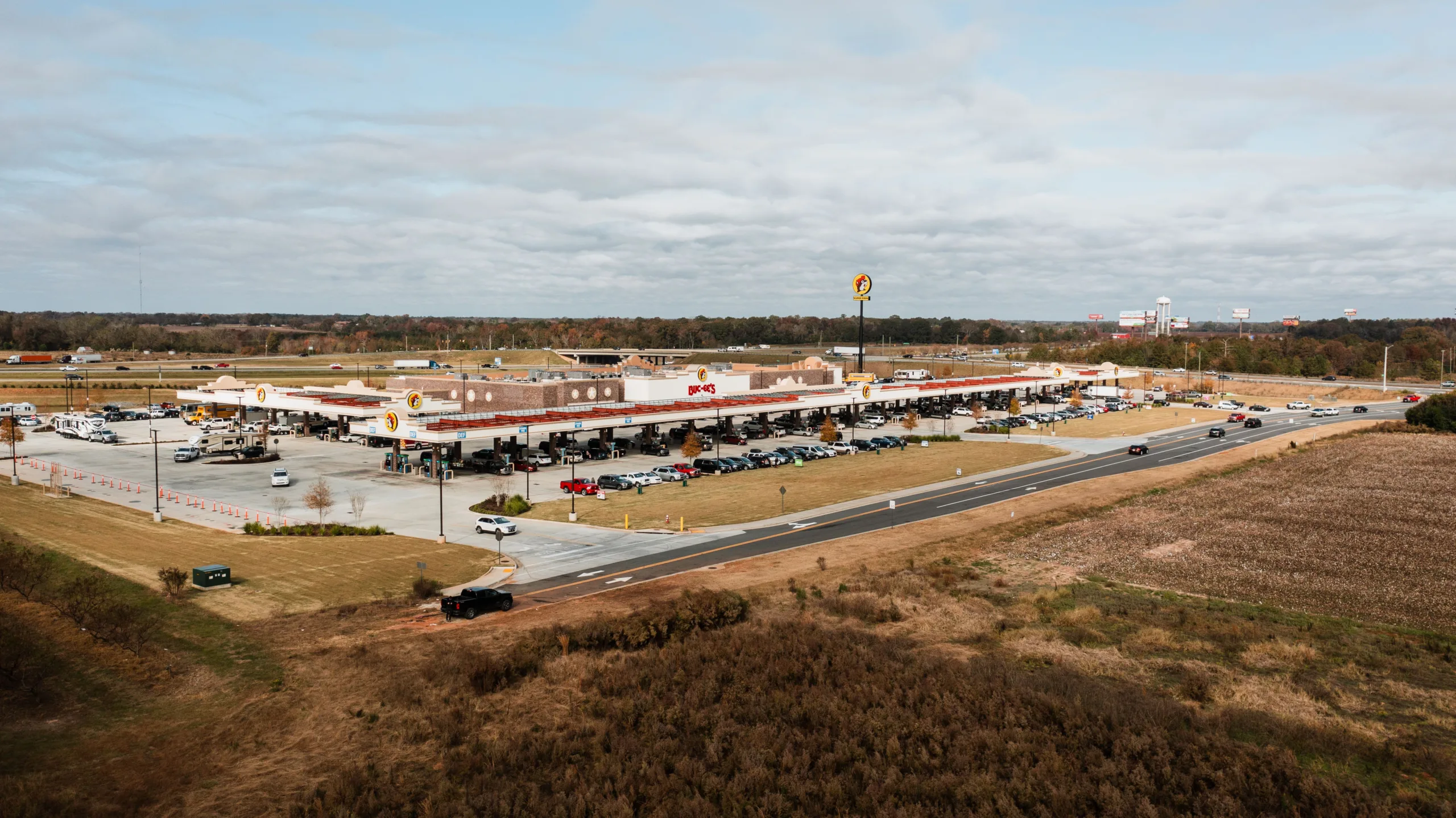 Buc-ee's expansion is steering toward Southern, highway-adjacent markets, with new 73,000 SF travel stores planned across six more states.
