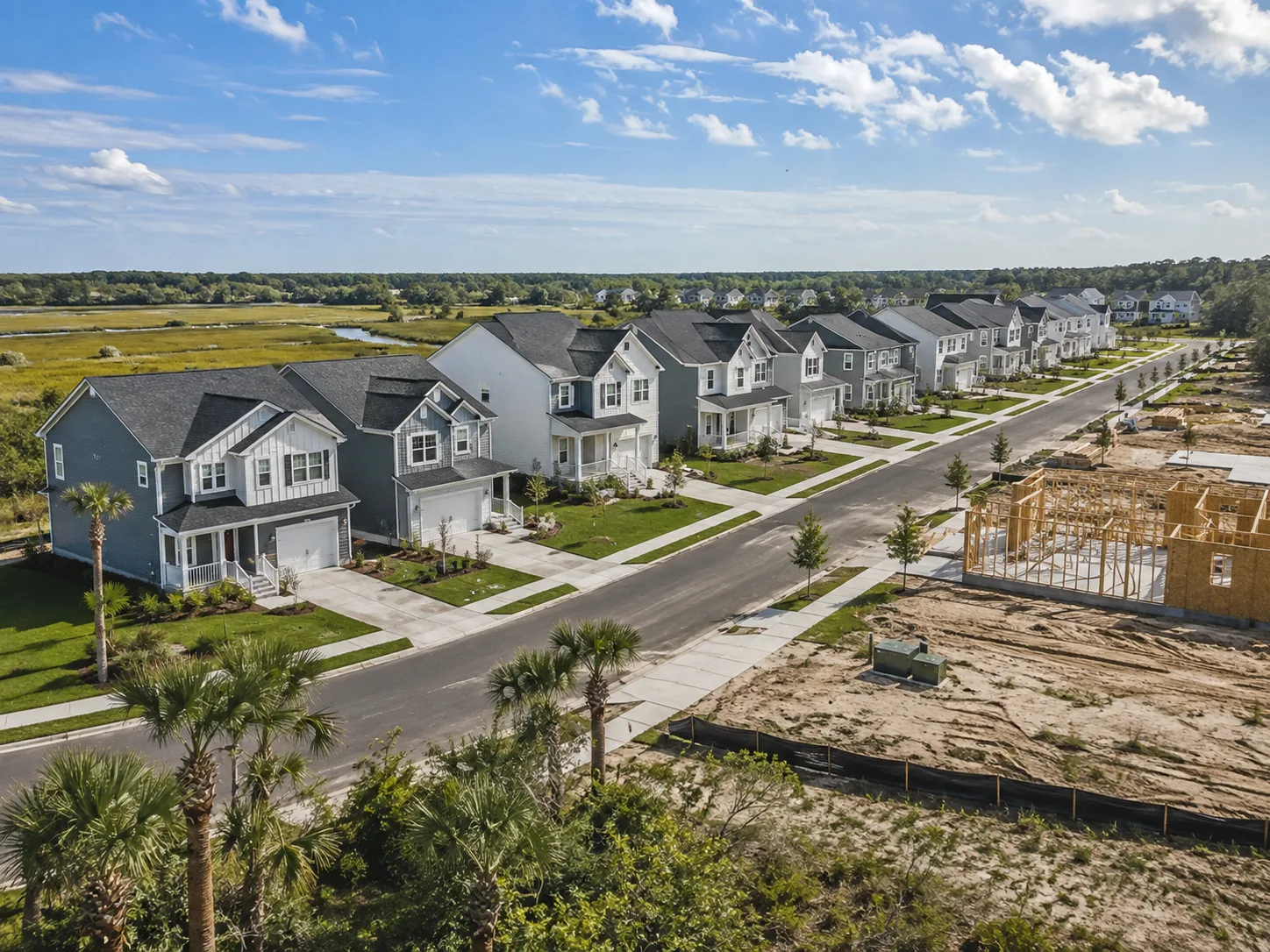 New construction markets in the Carolinas dominate Realtor.com's 2026 ranking, led by Charleston's deep supply and pricing advantage.
