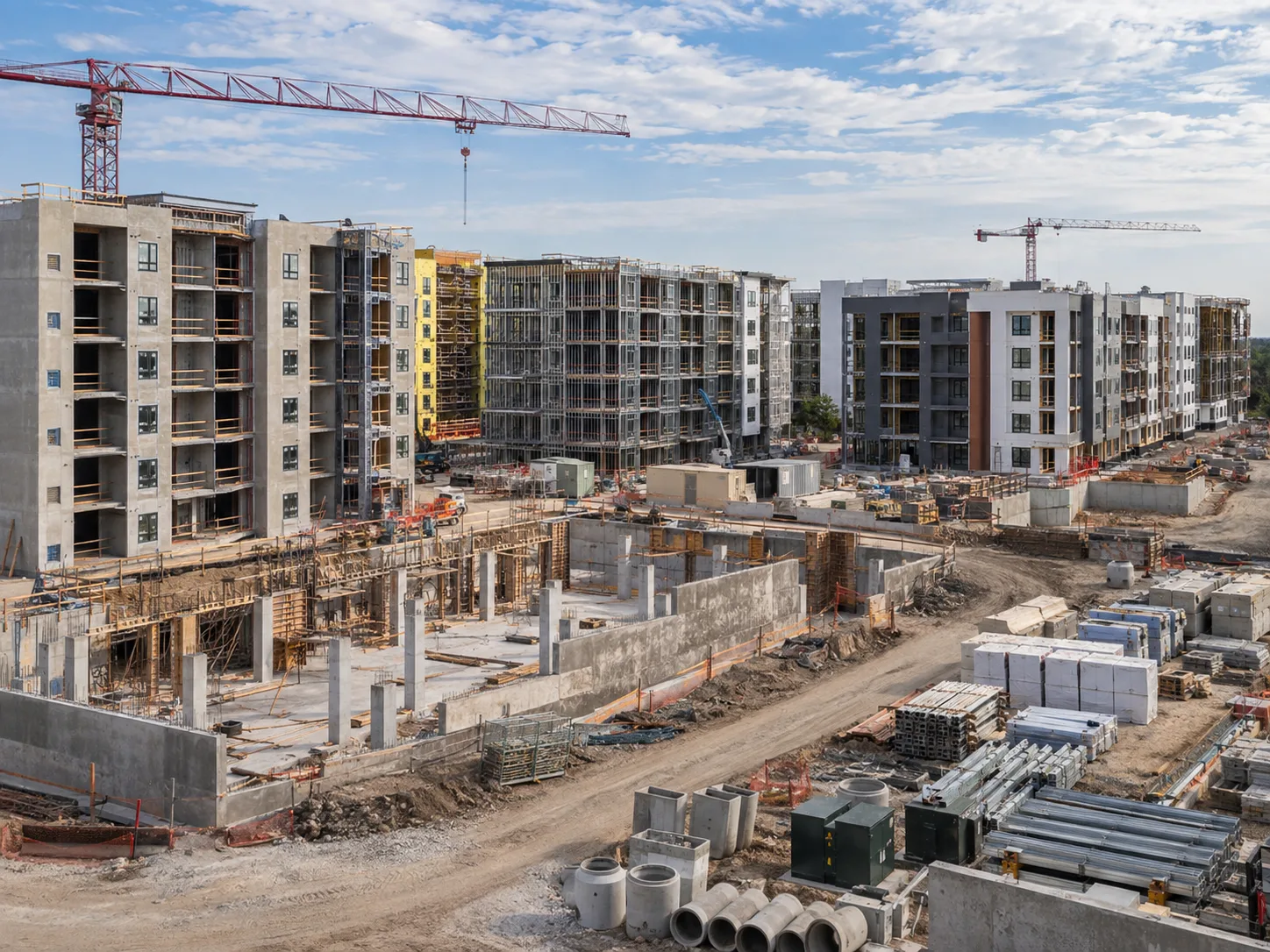 Multifamily construction averaged 18.9 months from permit to completion in 2025, improving from 2024 but remaining above past norms.