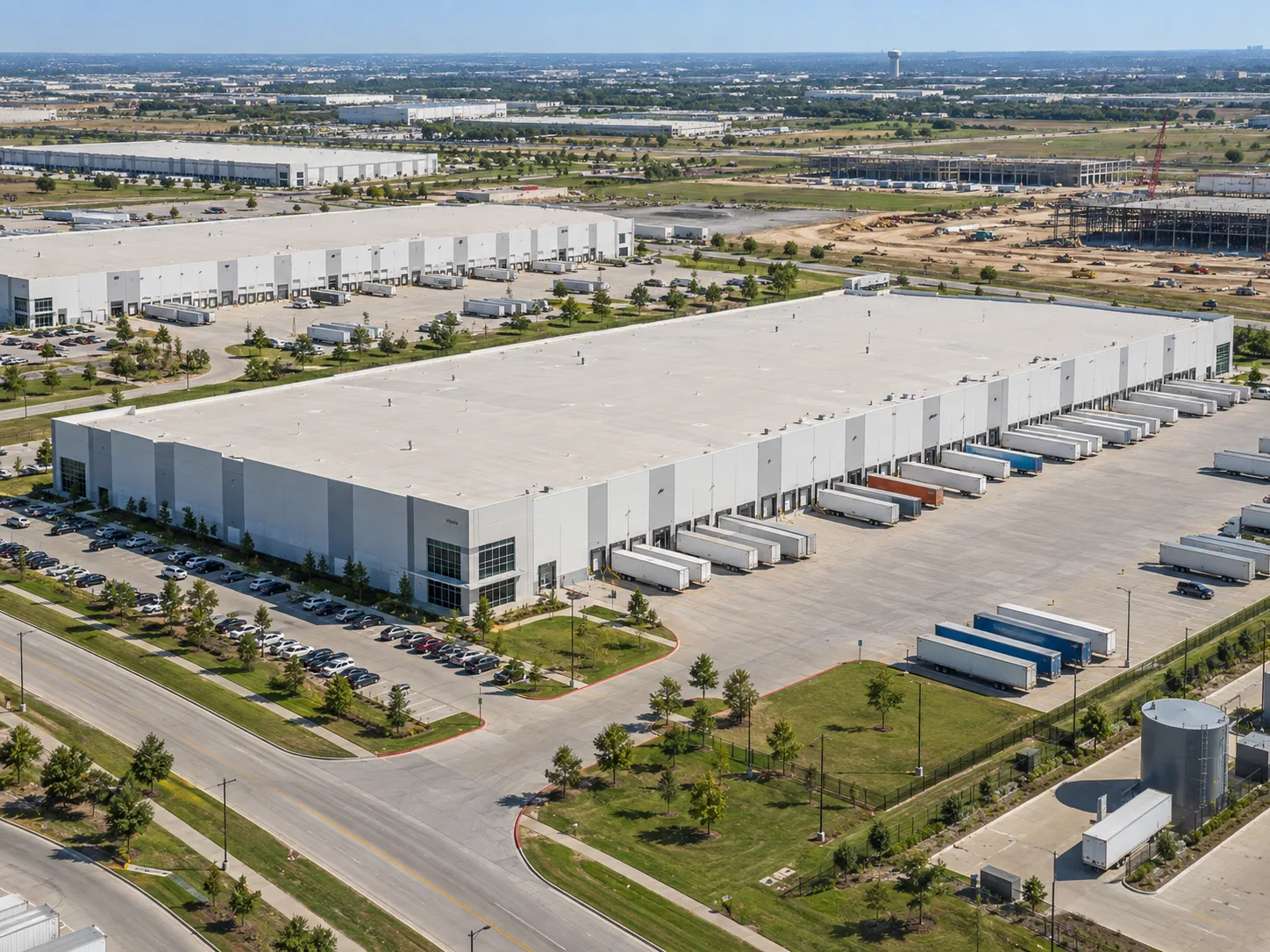 Industrial demand is catching up with new supply as major logistics markets absorb space, though vacancy and rent pressure persist.
