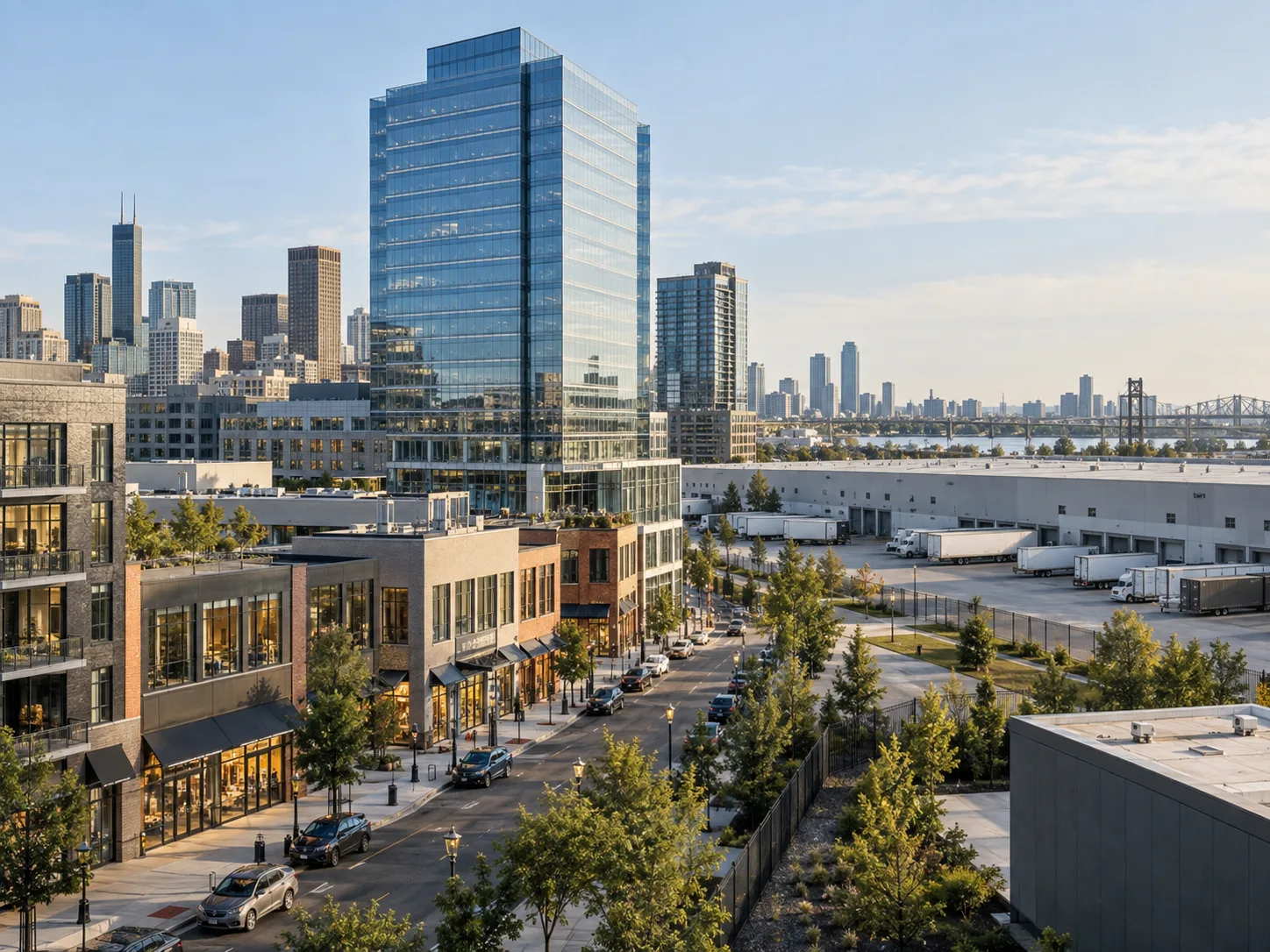CRE rent growth remains positive year over year, but office is slowing, retail is weakening, and industrial rents are stabilizing.