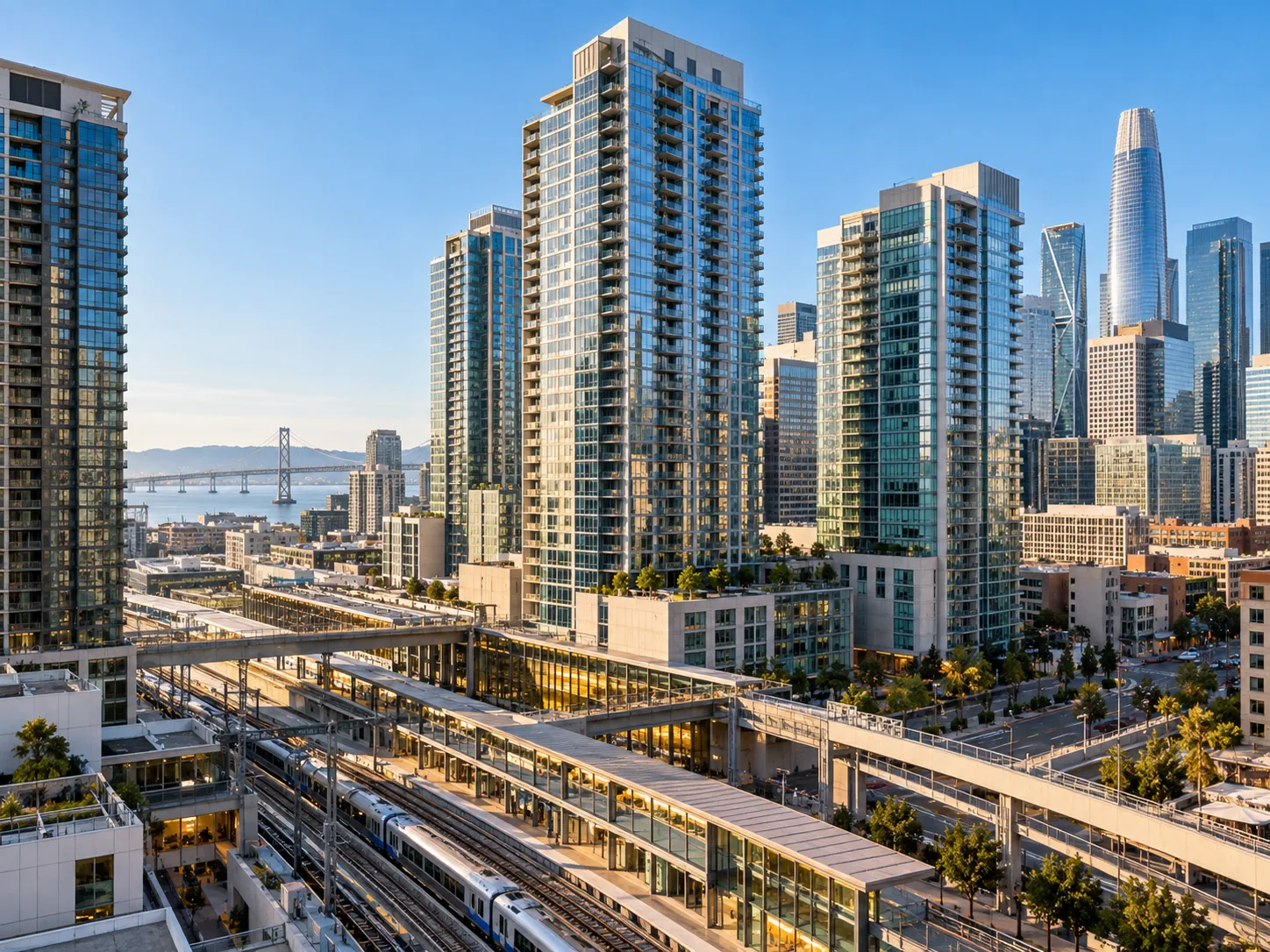 California housing bill AB 2074 would require seven major transit cities to allow taller residential buildings in designated districts.
