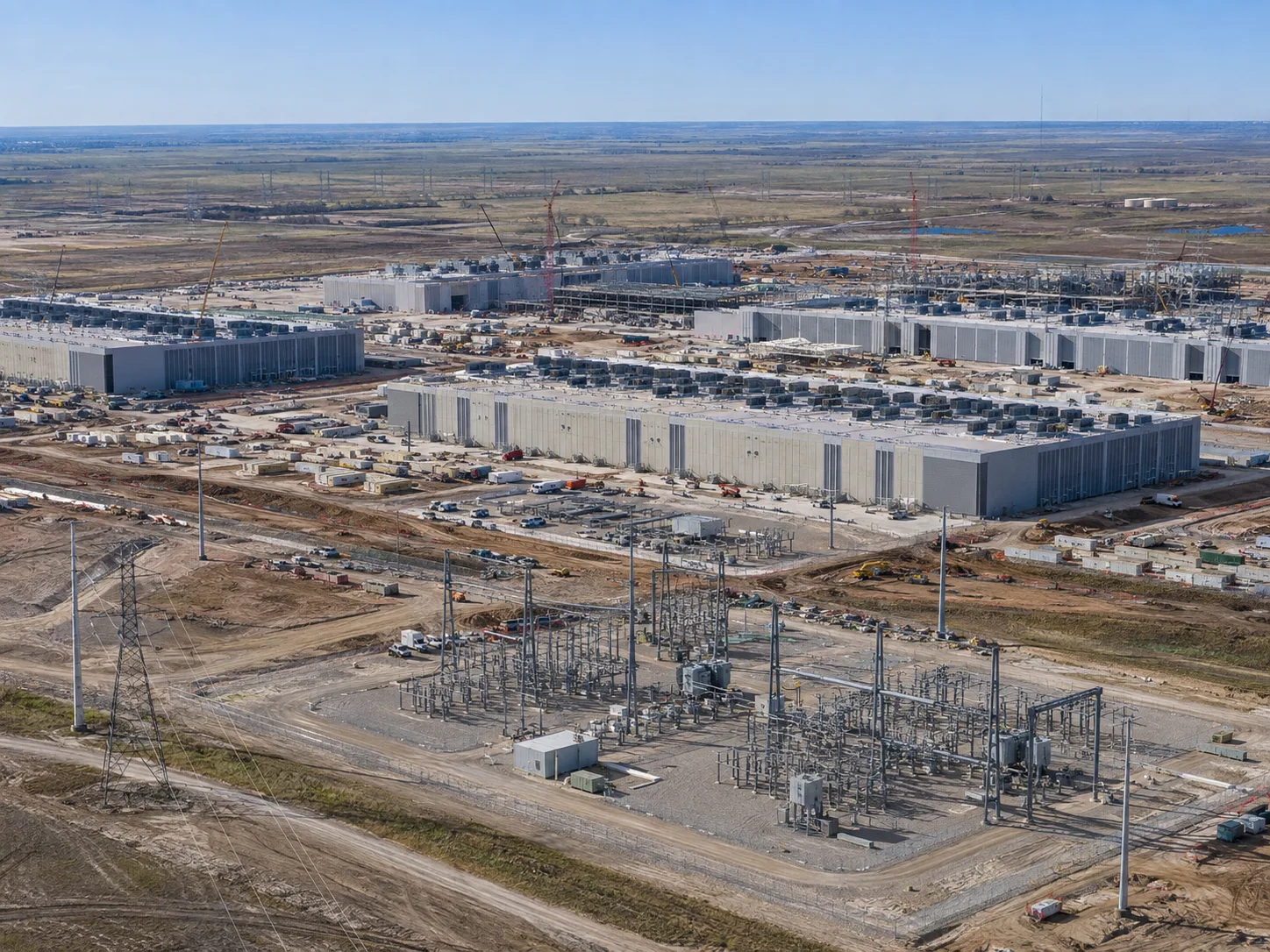 Data center demand doubled in the first half as a 66 GW construction pipeline shifts toward power-rich frontier markets in North America.