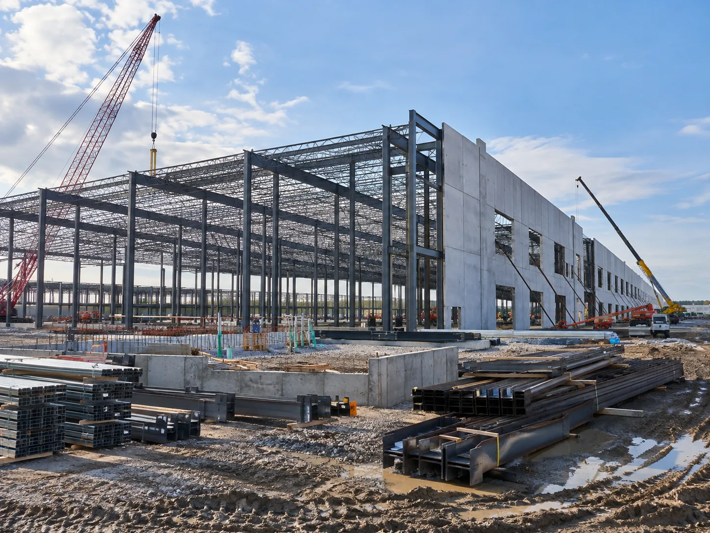 Industrial construction costs are rising across the Americas as steel, copper, labor, and site work push warehouse budgets higher in 2026.