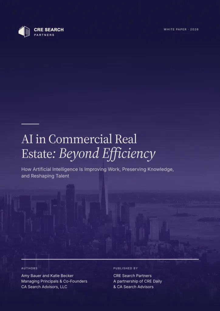 AI in Commercial Real Estate: Beyond Efficiency white paper cover