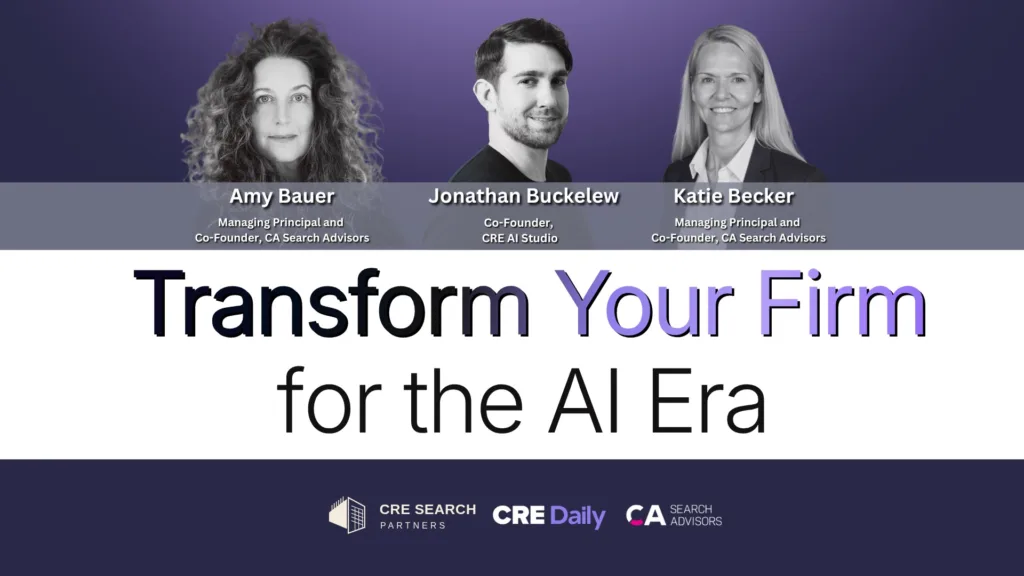Webinar recording: Transform Your Firm for the AI Era, with Amy Bauer, Jonathan Buckelew and Katie Becker